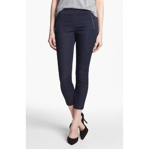 J Brand Jeans Katrine Mid-Rise Denim Capri